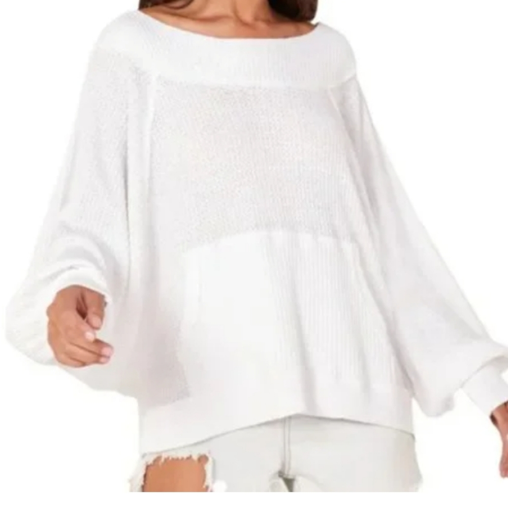 We The Free by Free People White Westend Thermal - Picture 2 of 8